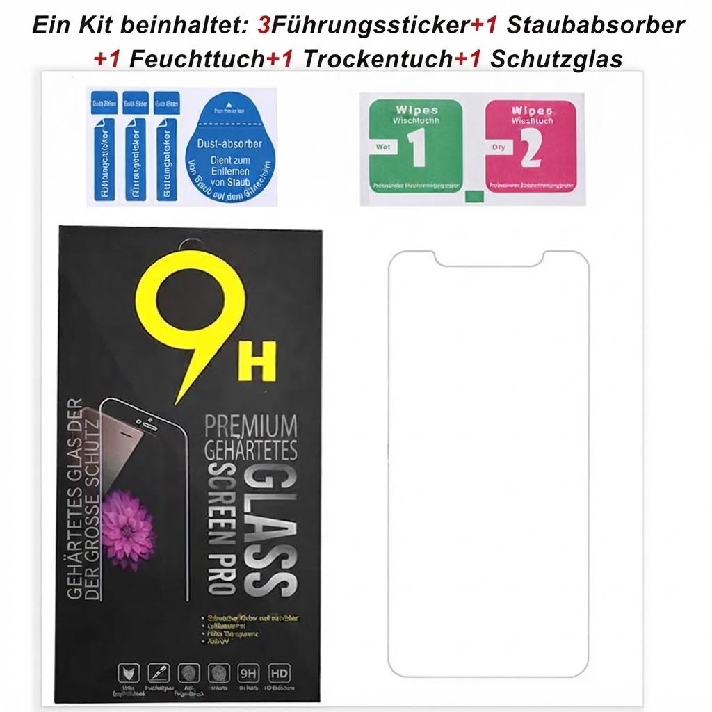 9H Displayschutzfolie aus gehärtetem Glas für iPhone 18 17 – Bild 5