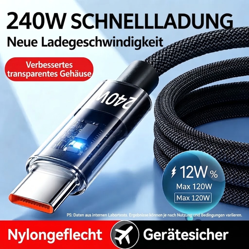 blitzschnelle Ladegeschwindigkeiten von bis zu 240 W – Bild 1