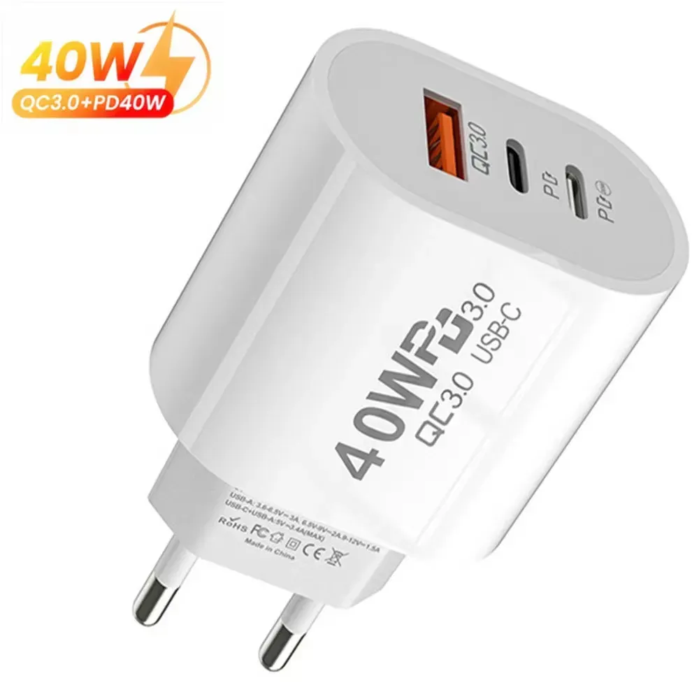 40W PD QC 3.0 Dual USB Ladegerät Schnellladung – Bild 2