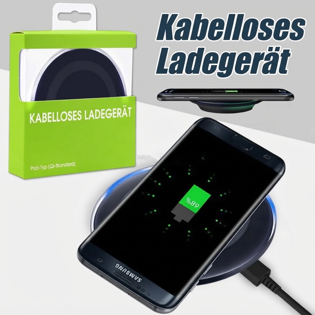 Qi Kabellose Ladepad Power Kabelloses Laden – Bild 1