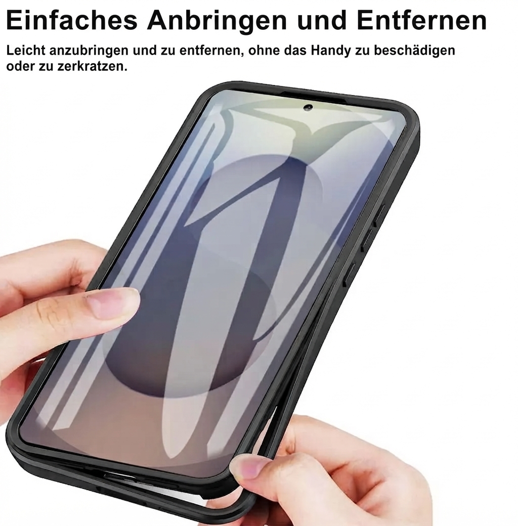 360° Komplettschutz Handyhülle mit Displayschutz für Samsung – Bild 1