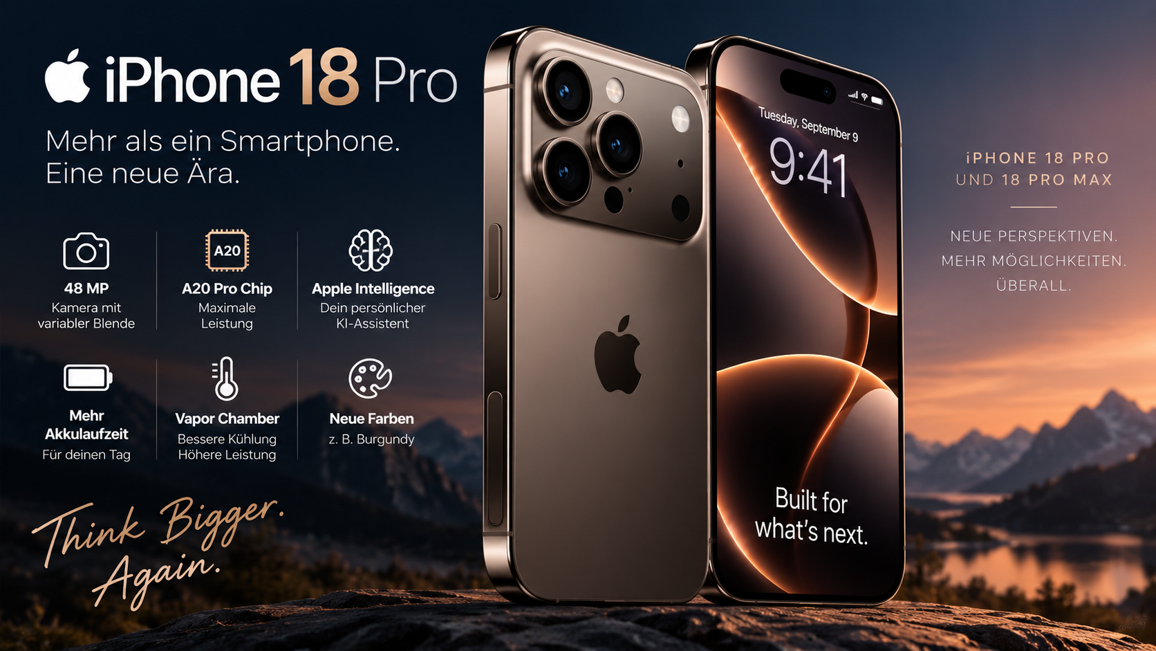 Apple iPhone 18 Pro ist da: Das sind die wichtigsten Neuerungen